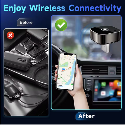 Wireless CarPlay Android Auto Smart Mini Box Plug And Play Universal