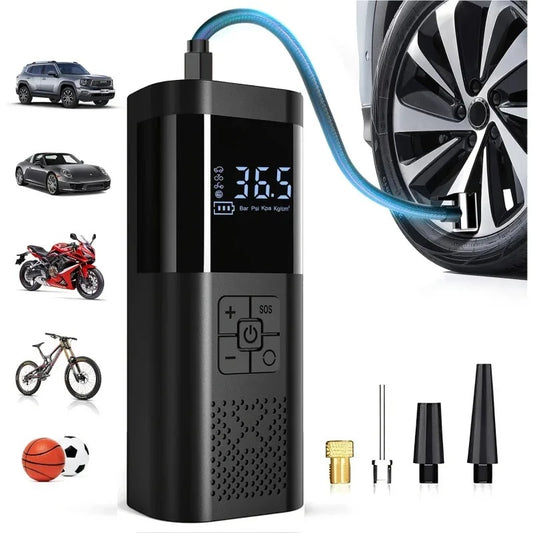 Portable Wireless Car Air Compressor Pump