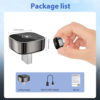 CarPlay 2in1 Wireless Adapter Android Auto