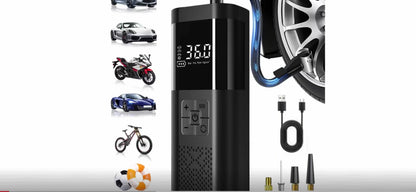 Portable Wireless Car Air Compressor Pump